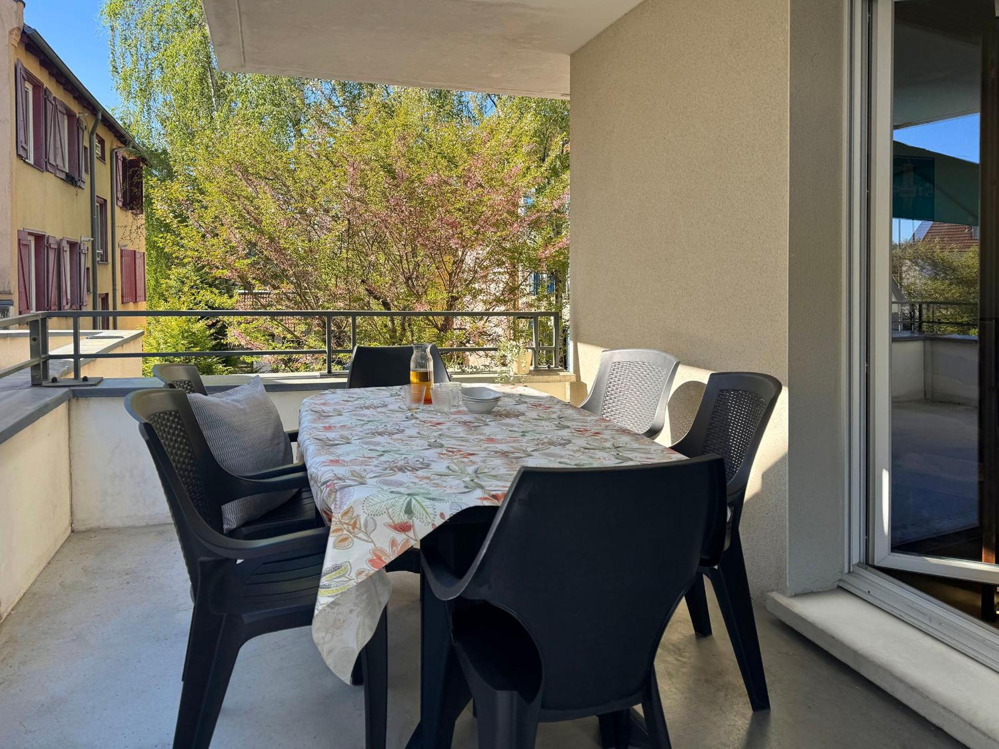 Joli 3P Avec Terrasse Et Garage Proche Centre Leilighet Strasbourg Eksteriør bilde