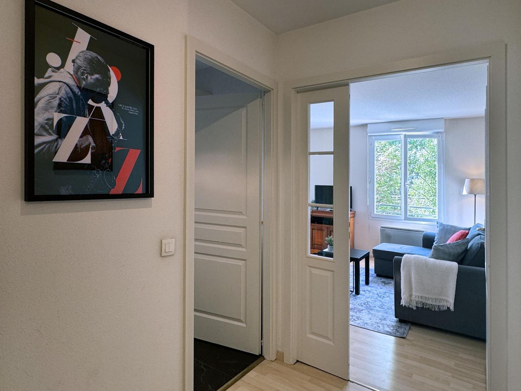 Joli 3P Avec Terrasse Et Garage Proche Centre Leilighet Strasbourg Eksteriør bilde
