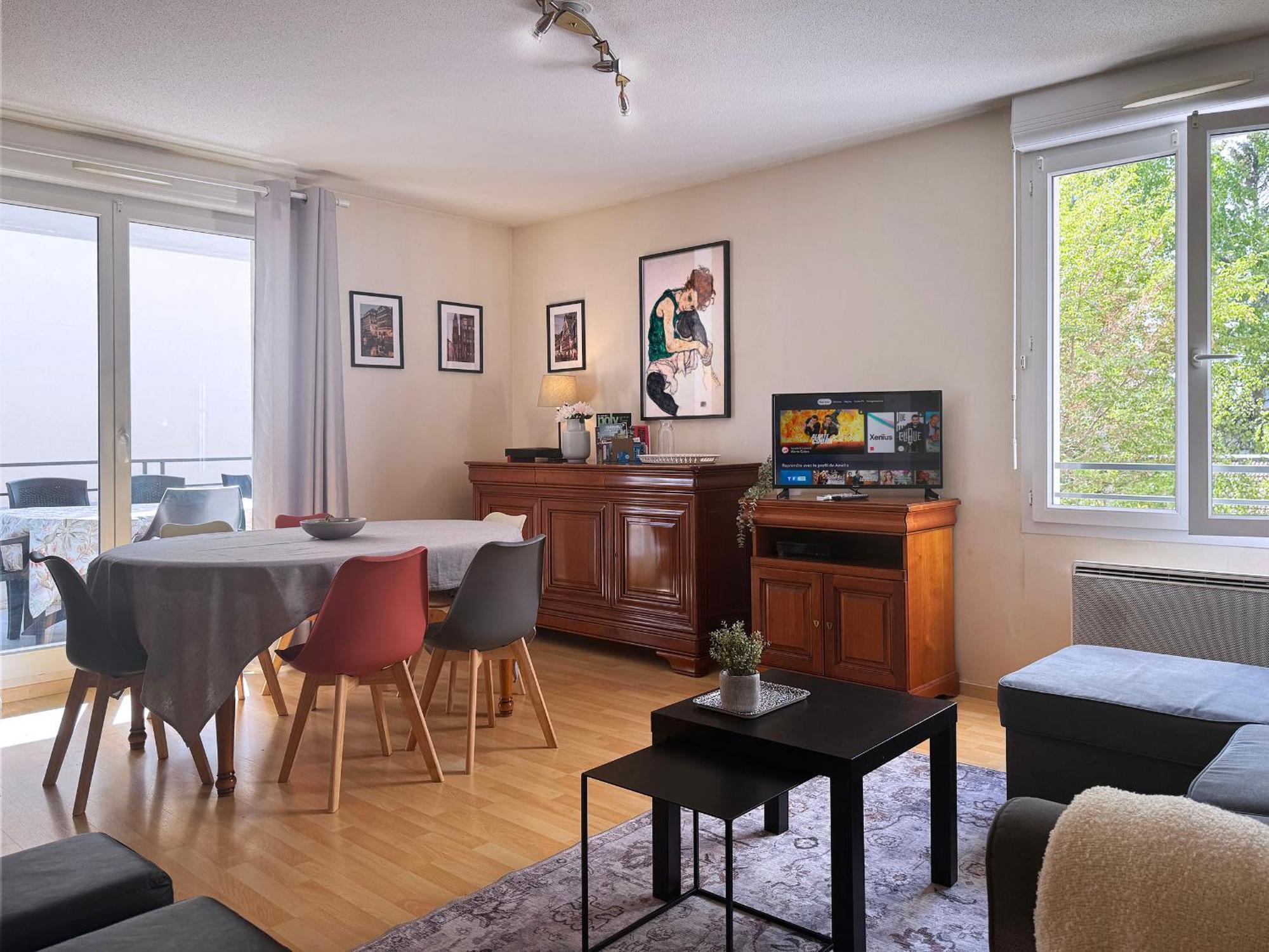Joli 3P Avec Terrasse Et Garage Proche Centre Leilighet Strasbourg Eksteriør bilde